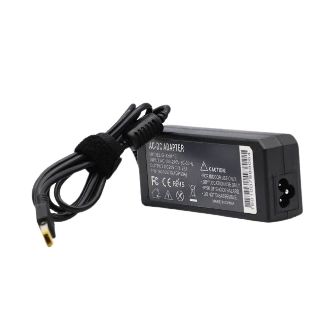 CARGADOR PARA LAPTOP LENOVO DE 65W LE325