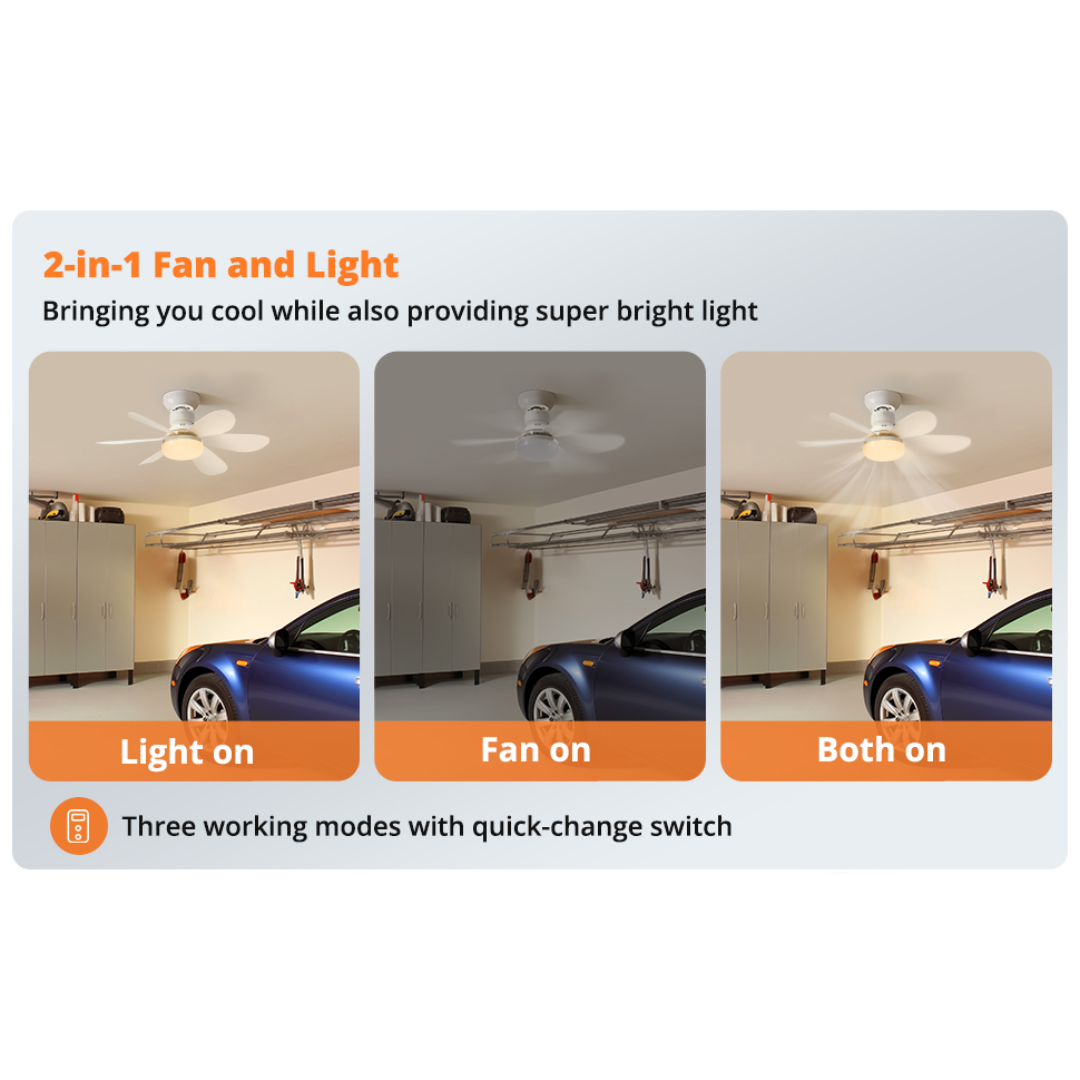 LÁMPARA VENTILADOR FSD-L01