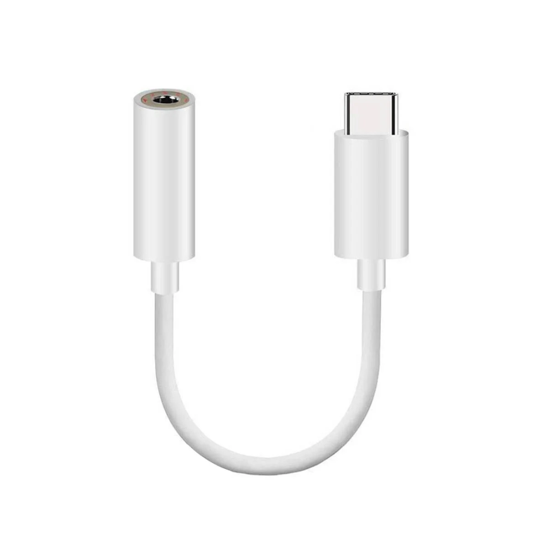 ADAPTADOR USB TIPO C A AURICULARES DE 3.5 MM JH-022