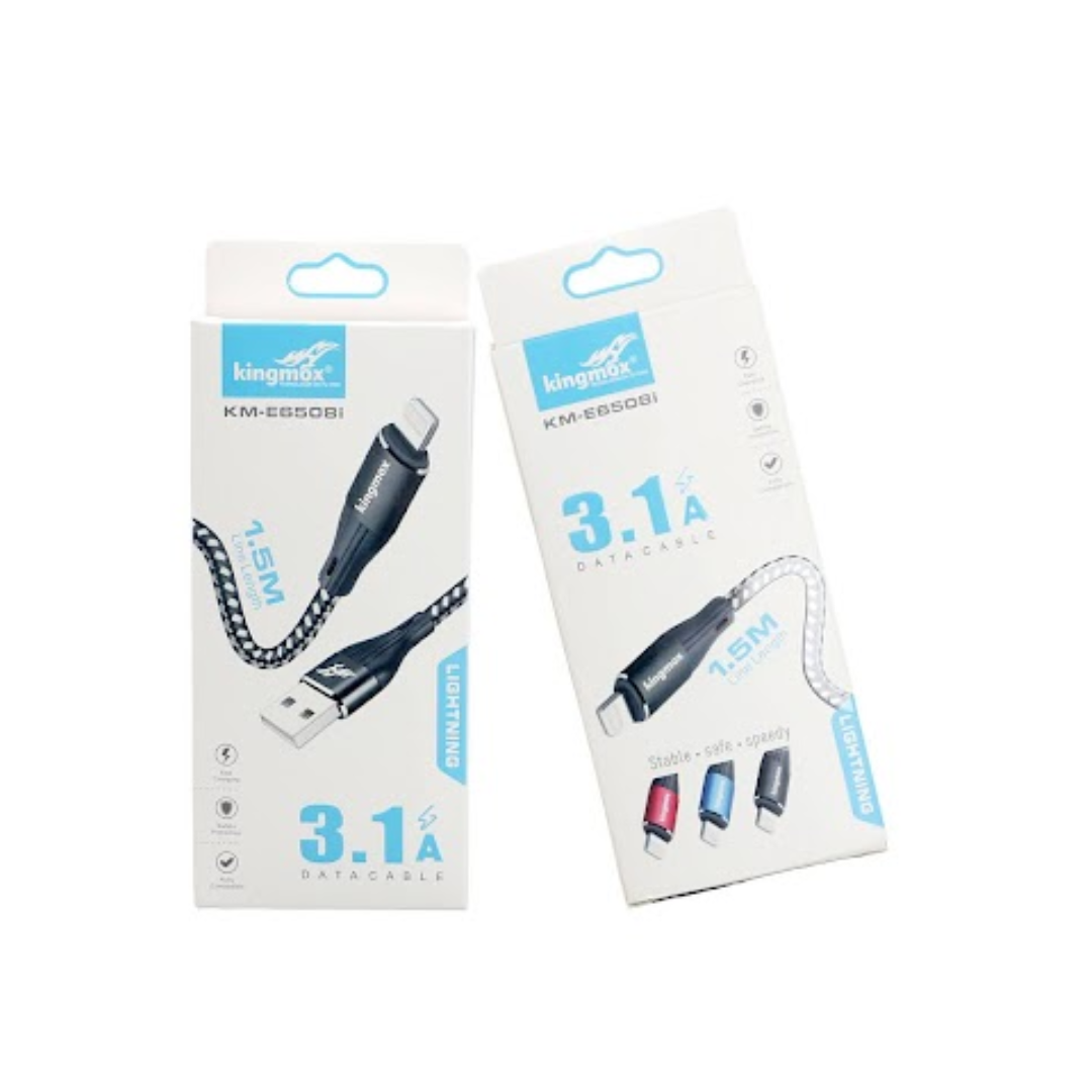 CABLE USB A LIGHTNING DE 1.5M KM-E6508I