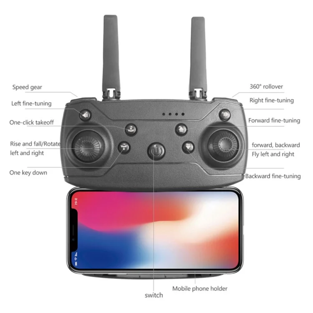 DRONE DE 2 CÁMARAS 4K K13 MAX