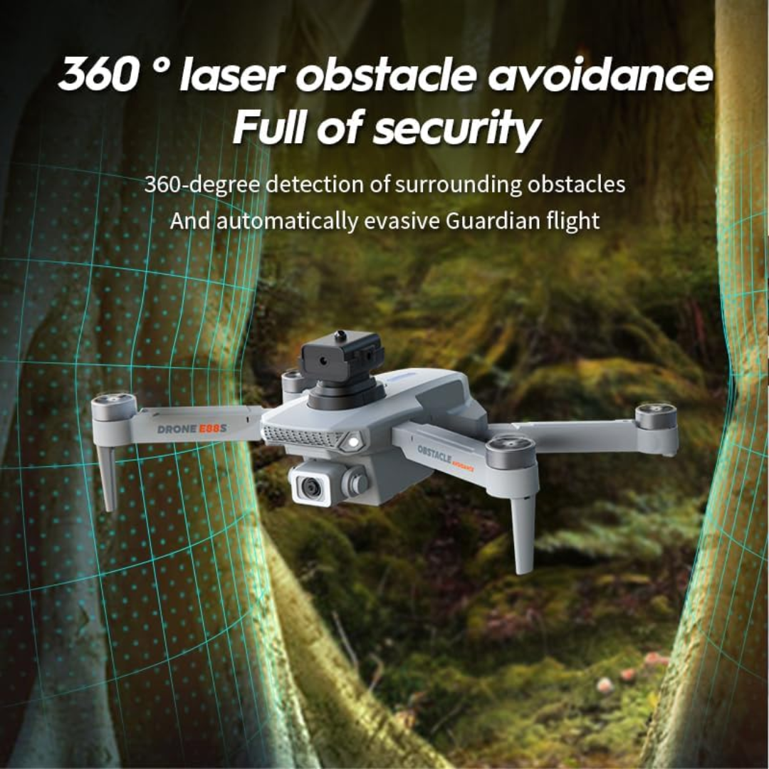 DRONE DE 2 CÁMARAS 8K E88S