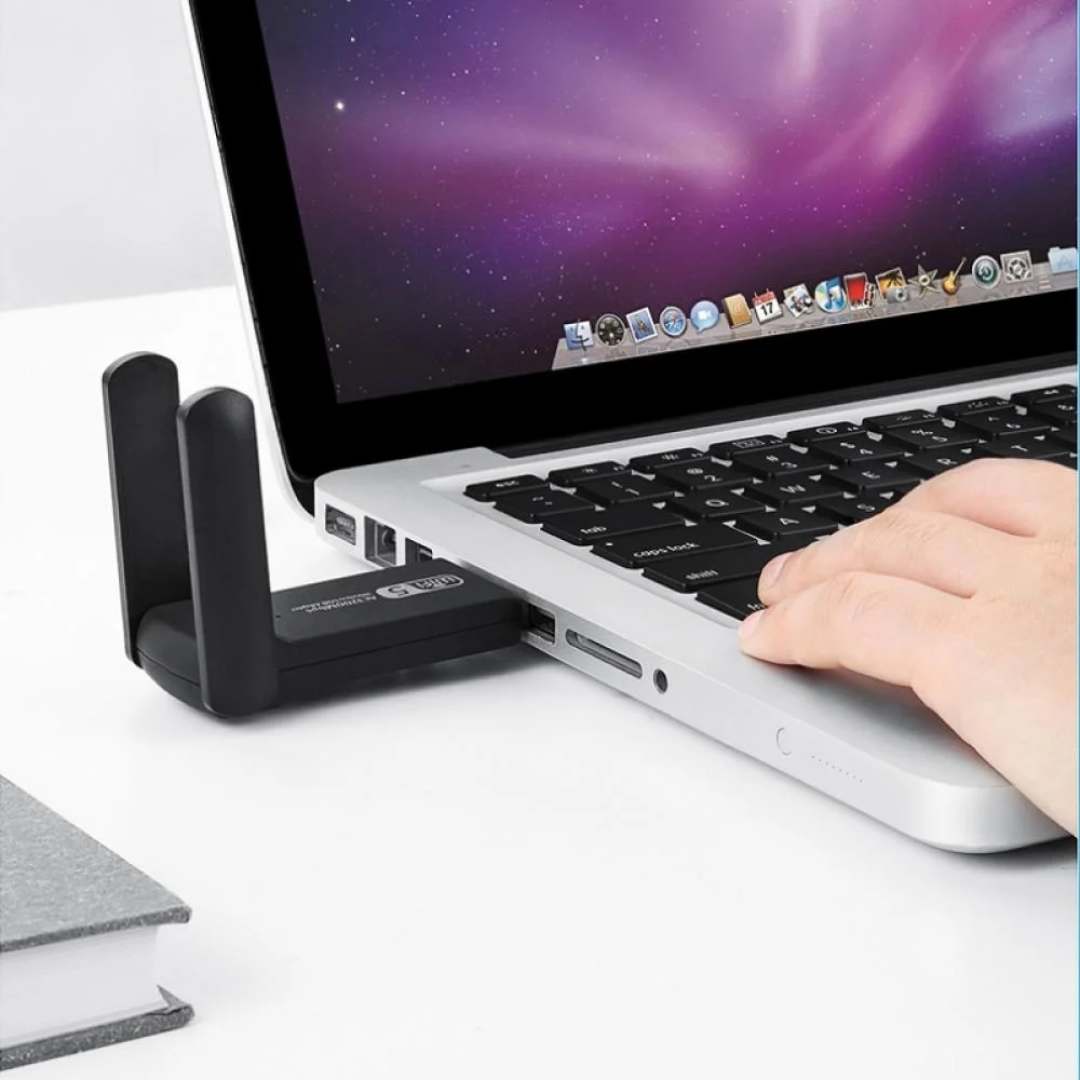 ADAPTADOR USB DE DOBLE BANDA AC-1300
