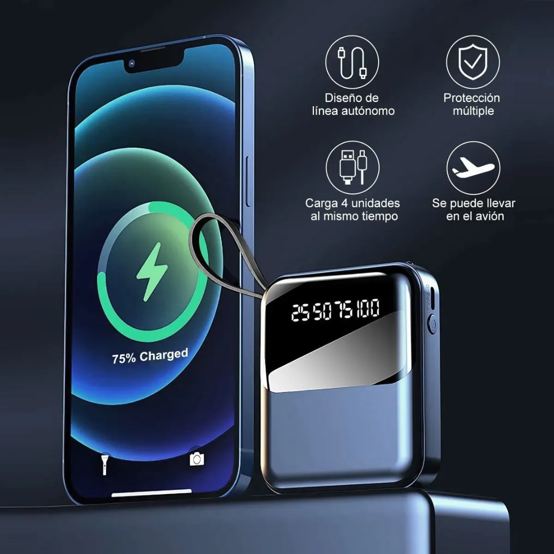 BATERÍA PORTÁTIL DE 15000MAH KM-E5718