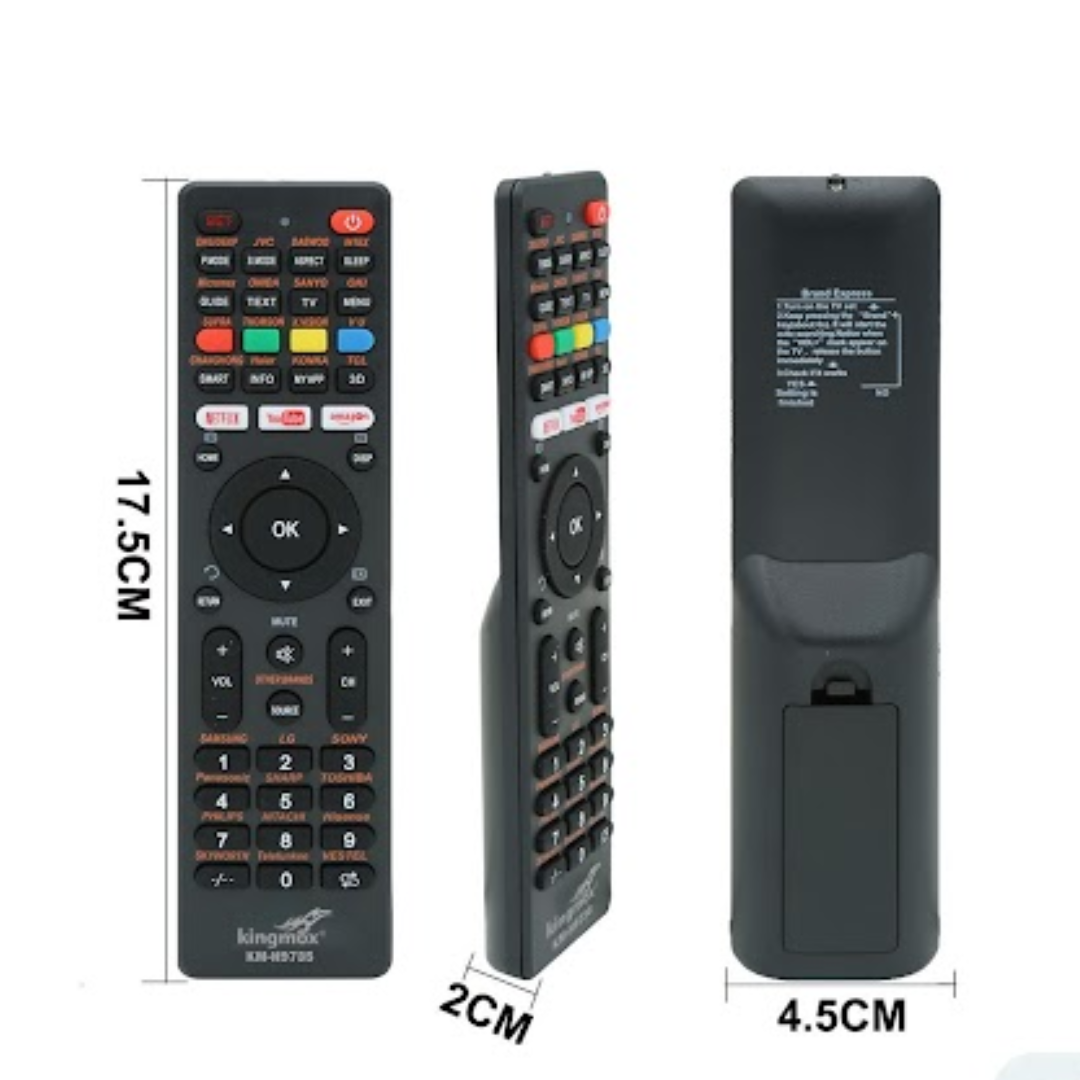 CONTROL REMOTO UNIVERSAL DE TELEVISOR KM-H9735