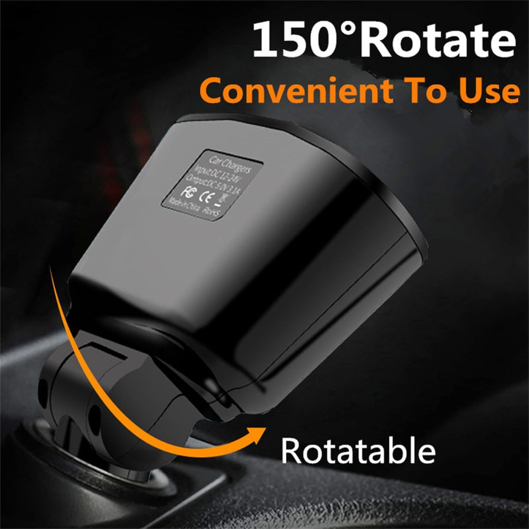 CARGADOR PARA AUTO 4 EN 1 VY-Q03