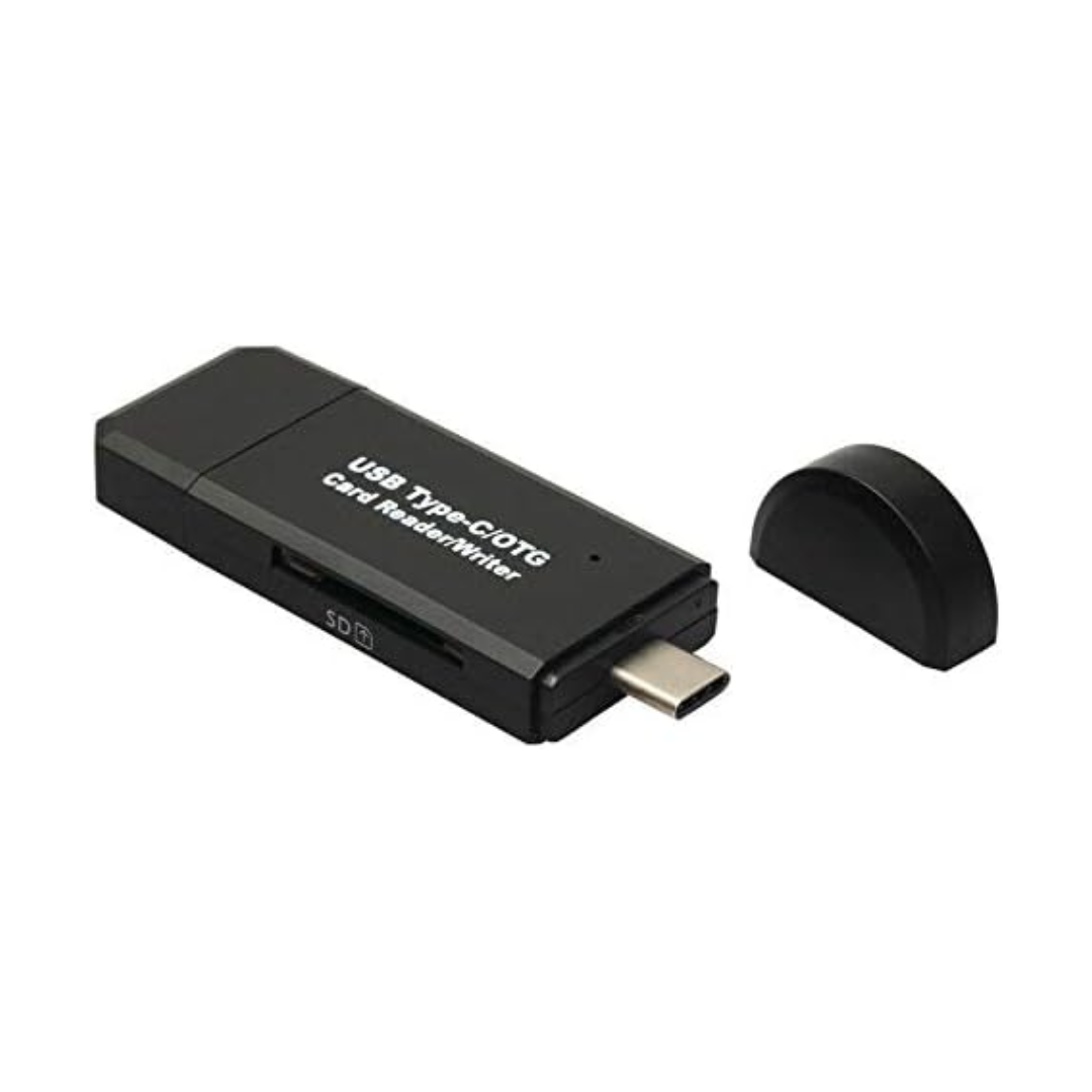 4 EN 1 LECTOR DE TARJETAS TIPO C USB/TF/SD ADAPTADOR COMPATIBLE CON PUERTO UNIVERSAL TIPO C MOTG-02