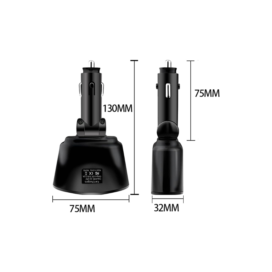 CARGADOR PARA AUTO 4 EN 1 VY-Q03