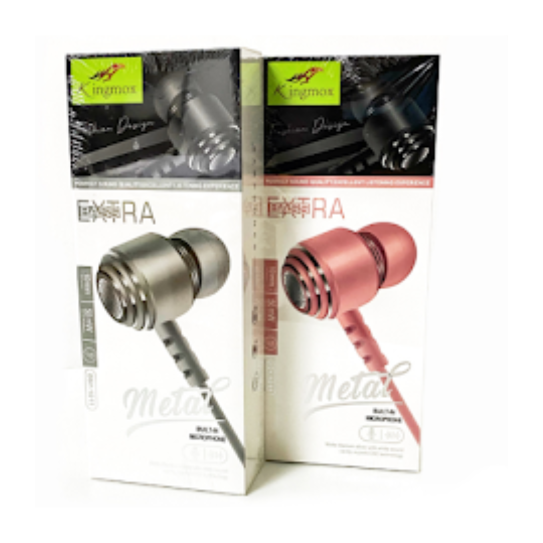 AUDÍFONOS CON MICRÓFONO CON EXTRA BASS METÁLICO DSY-1011