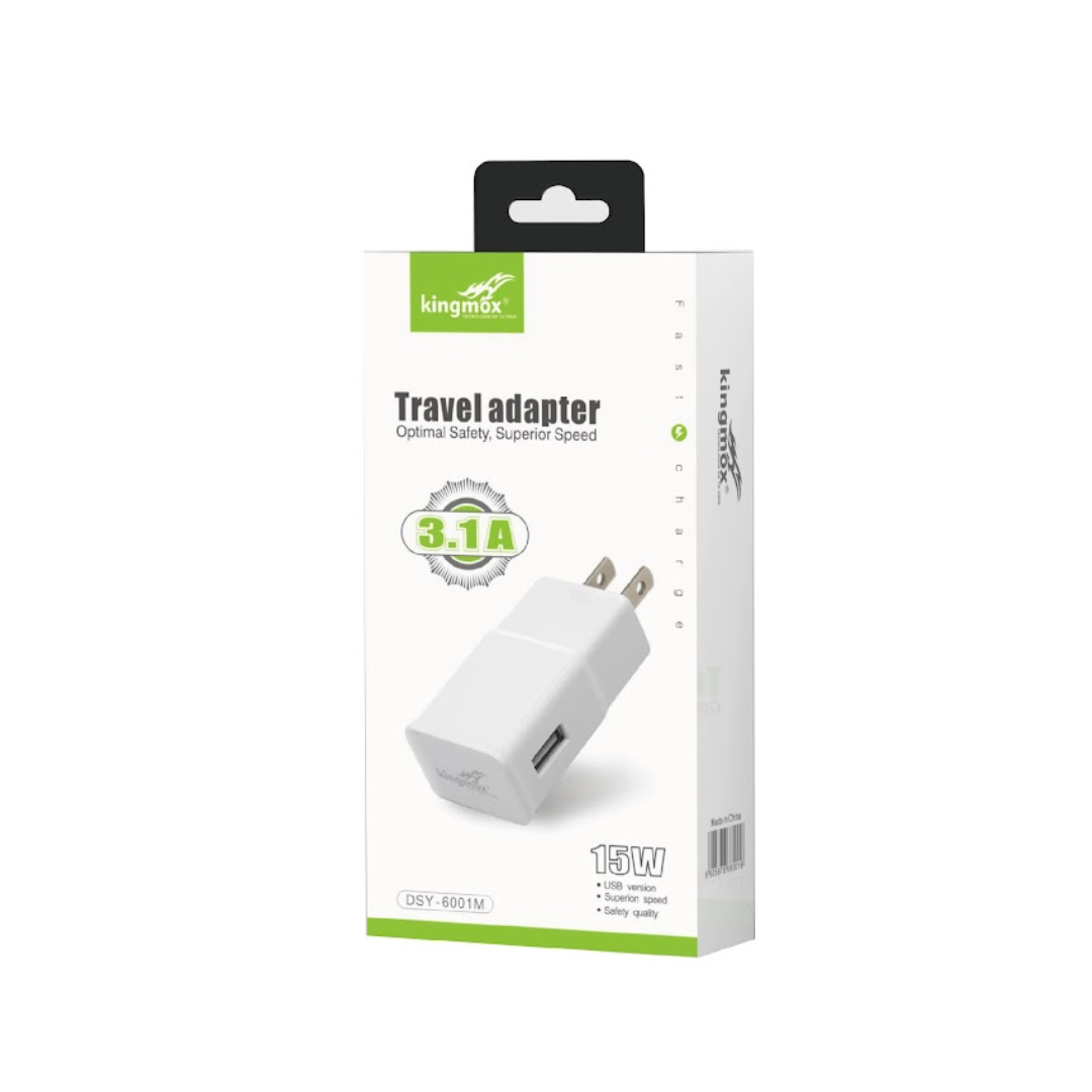 CARGADOR RÁPIDO 3.1A MICRO USB DSY-6001M