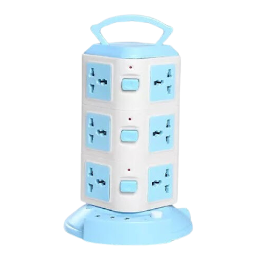 TORRE D 12 TOMACORRIENTES Y 3 PUERTOS USB 1373-3