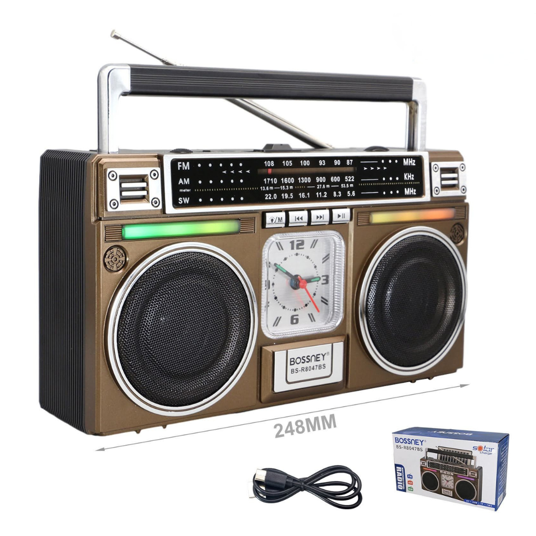 RADIO VINTAGE SOLAR BS-R8047BS