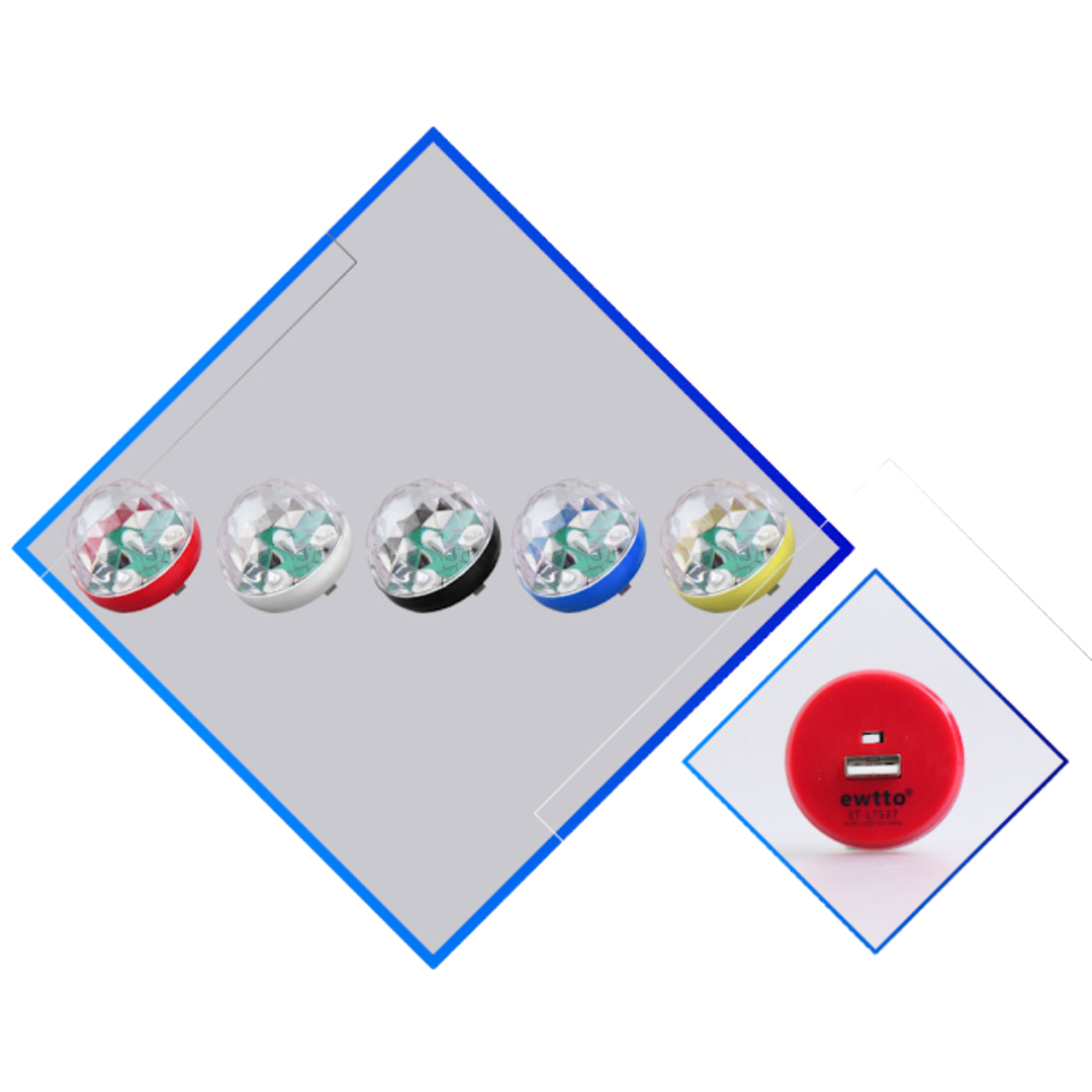 BOLA MÁGICA DE ILUMINACIÓN RGB ET-L7537