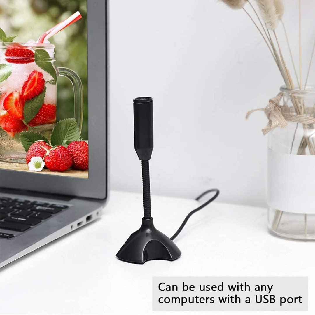 MICRÓFONO CAPACITIVO CON CABLE USB M-306