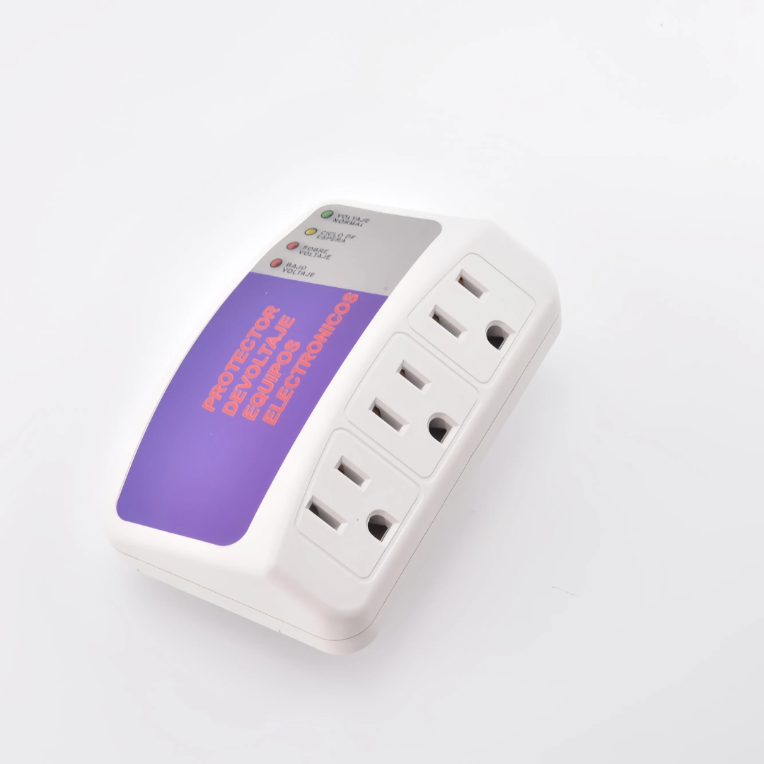 PROTECTOR DE VOLTAJE DE EQUIPOS ELECTRÓNICOS KE-V008
