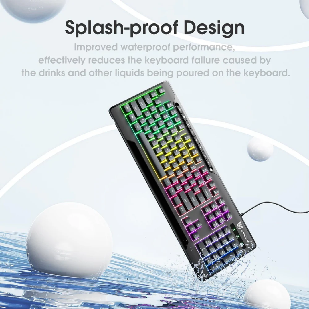 TECLADO DE MEMBRANA PARA JUEGOS ONIKUMA G32