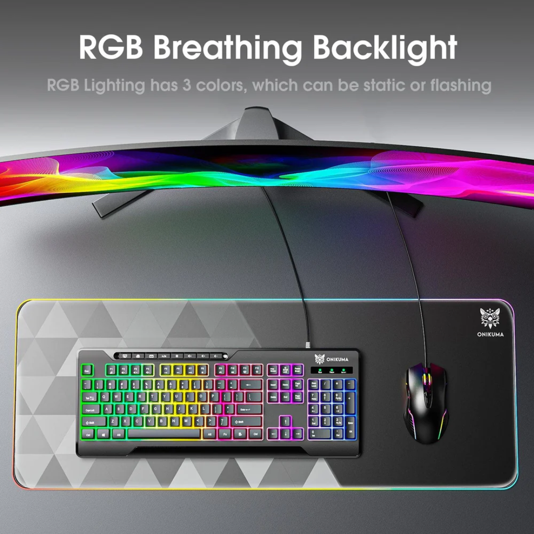 TECLADO DE MEMBRANA PARA JUEGOS ONIKUMA G32