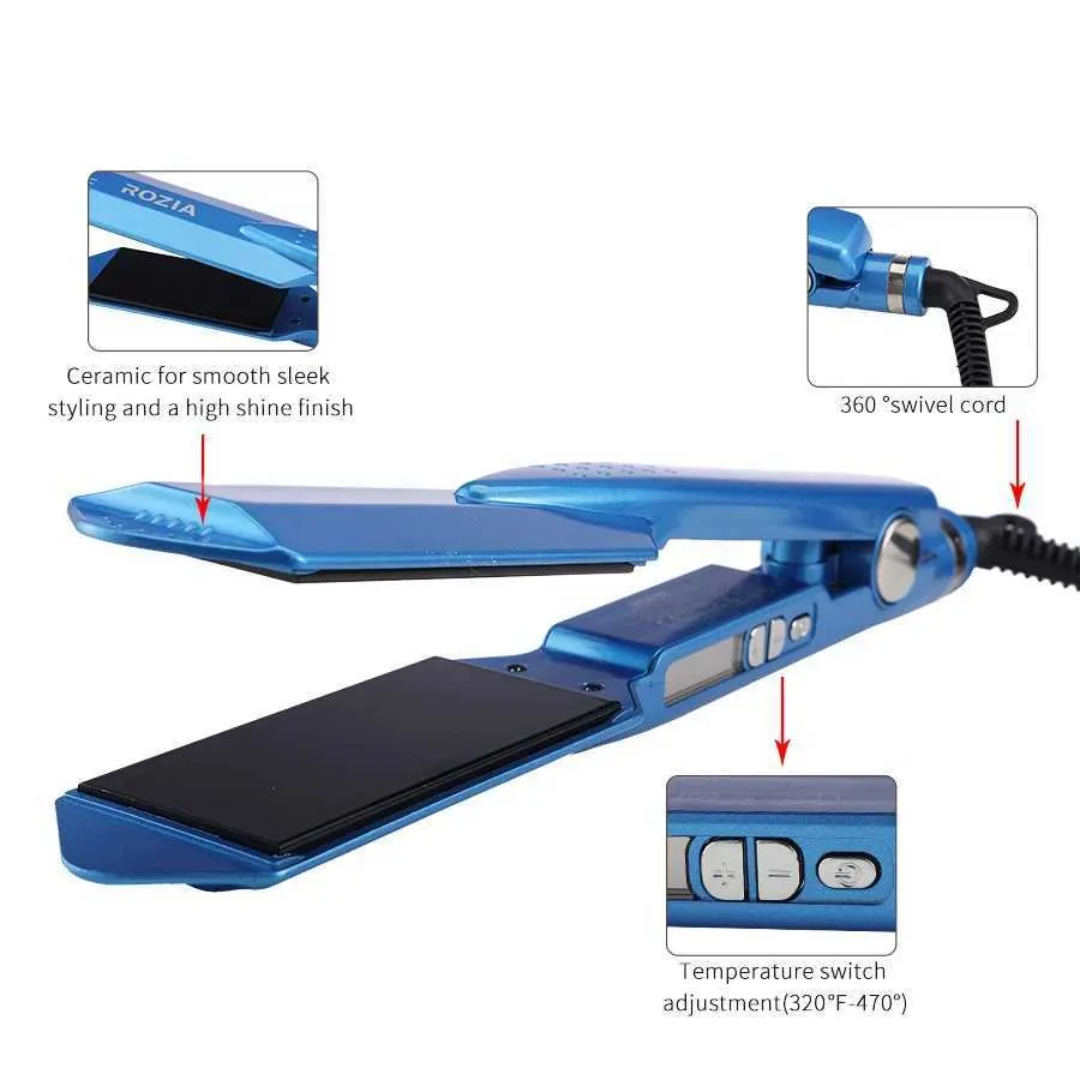 PLANCHA DE CABELLO ELÉCTRICA KM-H9846