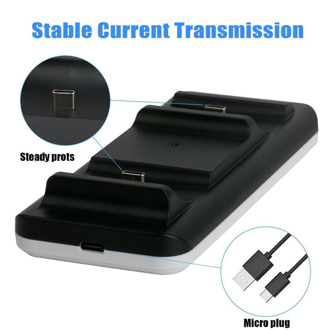 CARGADOR PARA CONTROLES INALÁMBRICOS PS5 SND-463