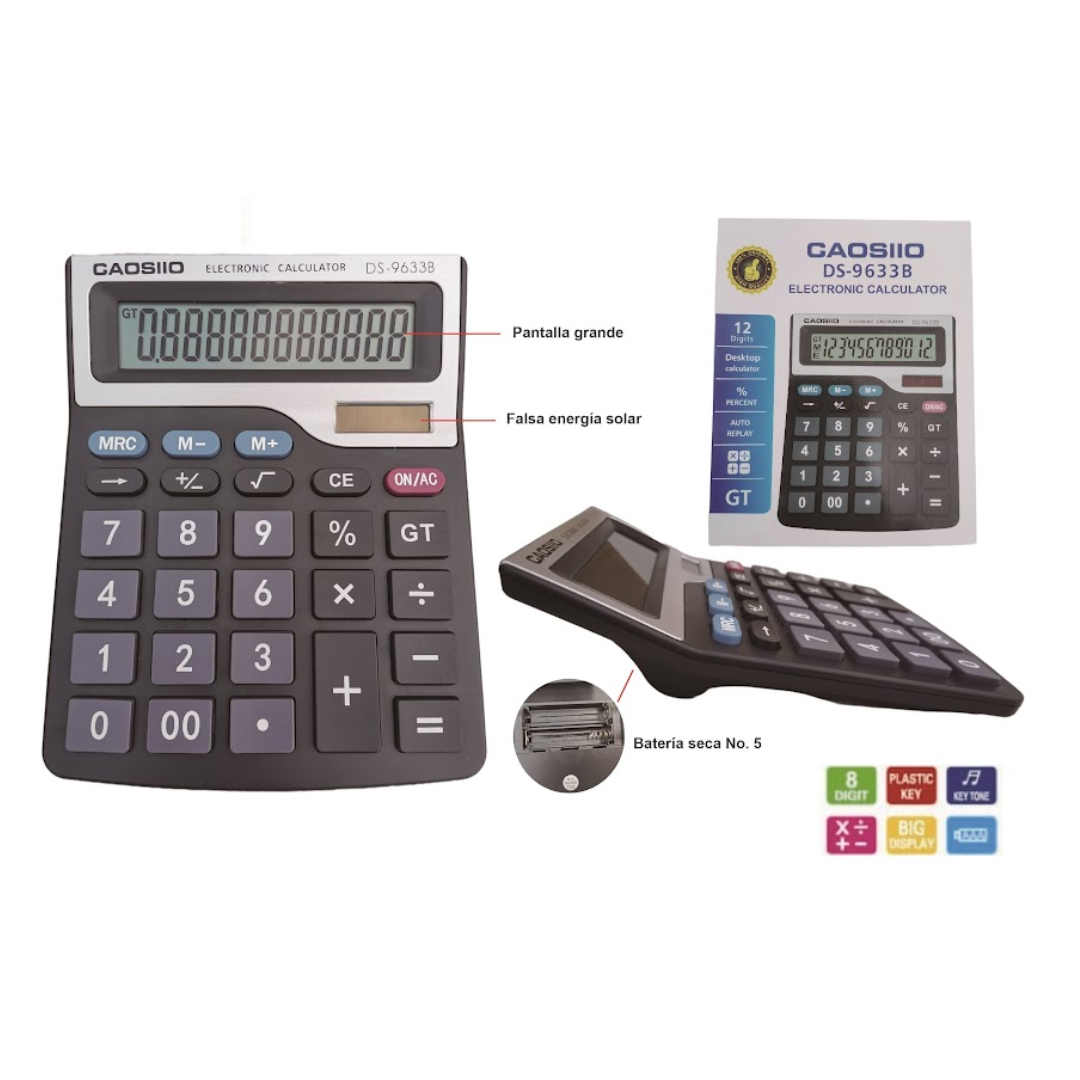 CALCULADORA ELECTRÓNICA DS-9633B