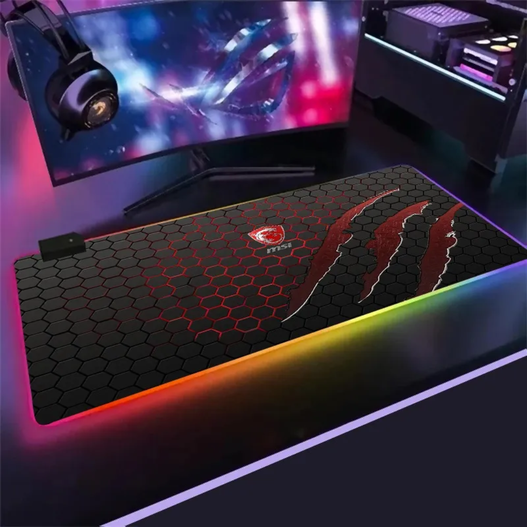 MOUSE PAD CON ILUMINACIÓN RGB EN DISTINTOS MODELOS QS-04RGB
