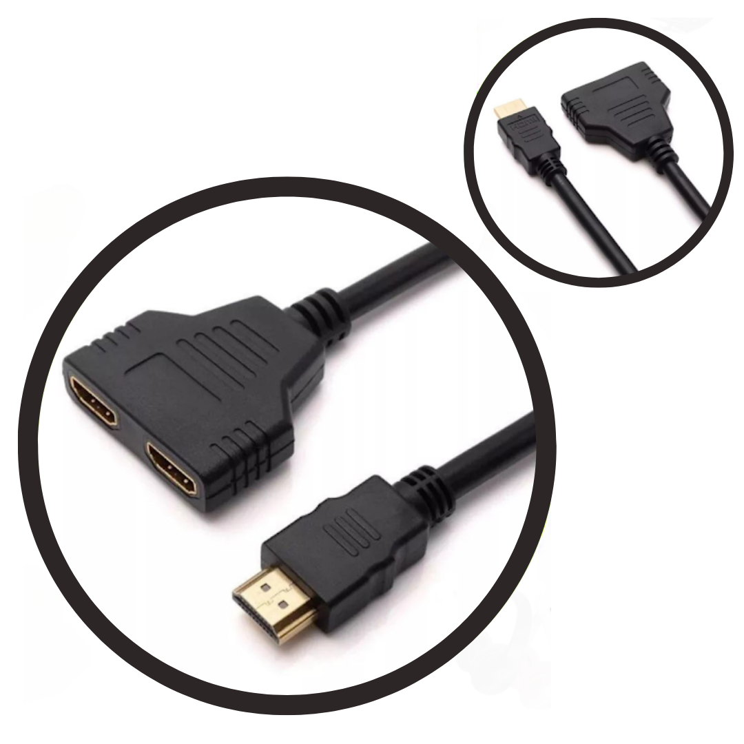 ADAPTADOR APLITTER HDMI A 2 PUERTOS HDMI O HDMI HUB DSY-9511