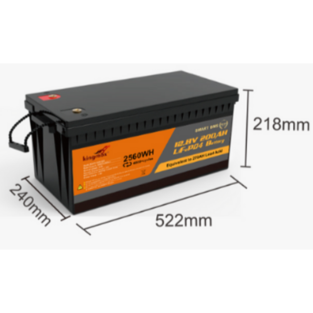 BATERÍA LiFePO4 DE 200AH SCLEP-12.8V-200Model