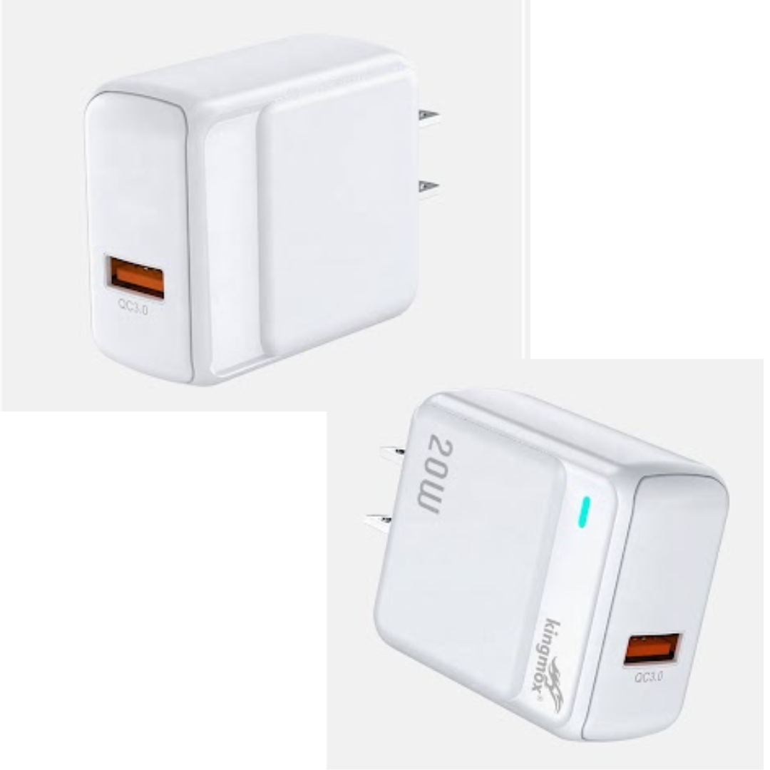 CARGADOR CON PUERTO LIGHTNING DE 20W KM-E6001I