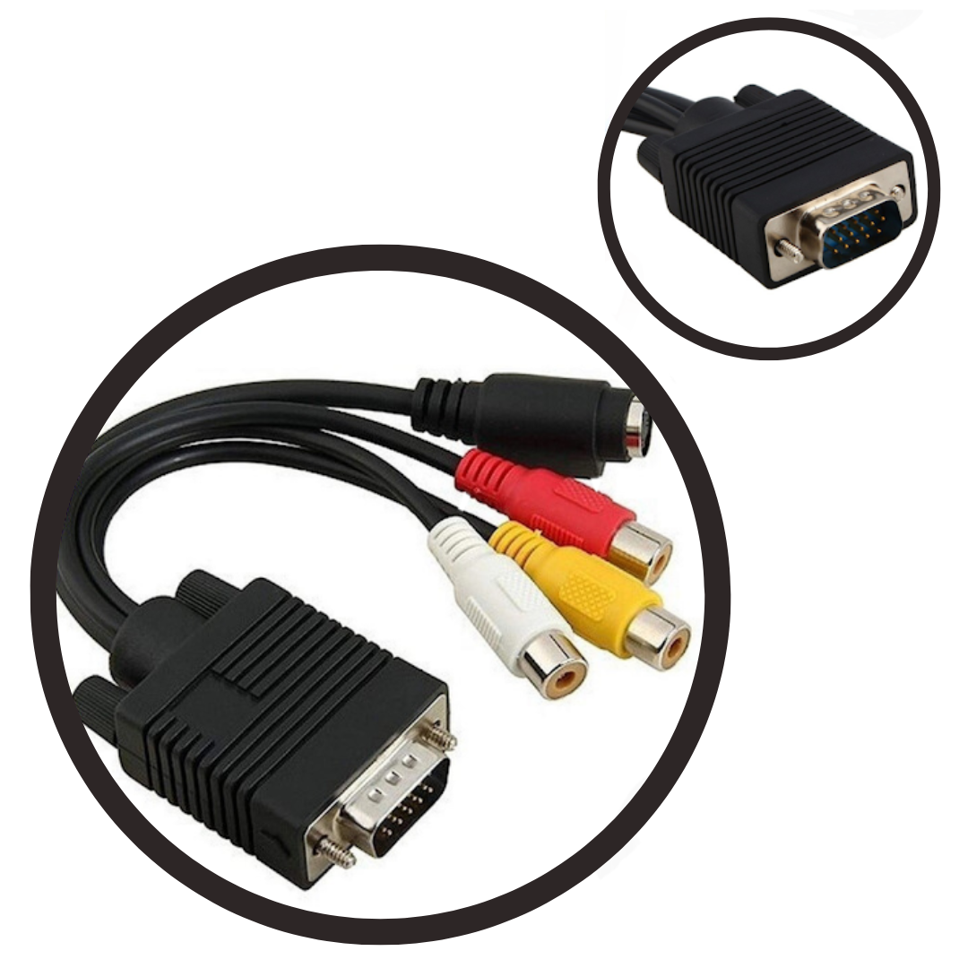 ADAPTADOR DE VGA A RCA DSY-9512