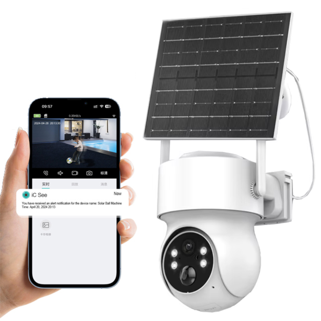 CÁMARA SOLAR PTZ INALÁMBRICA KM-H9015