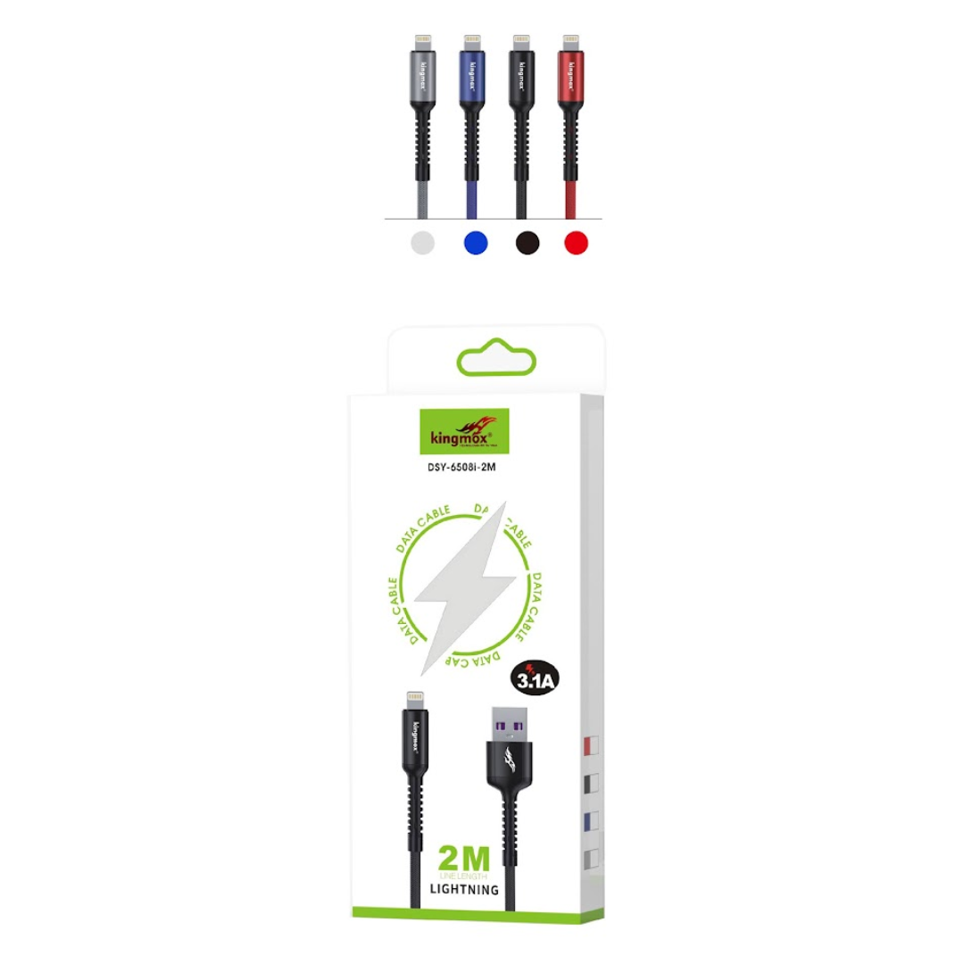 CABLE USB A LIGHTNING DE 2M DSY-6508I-2M