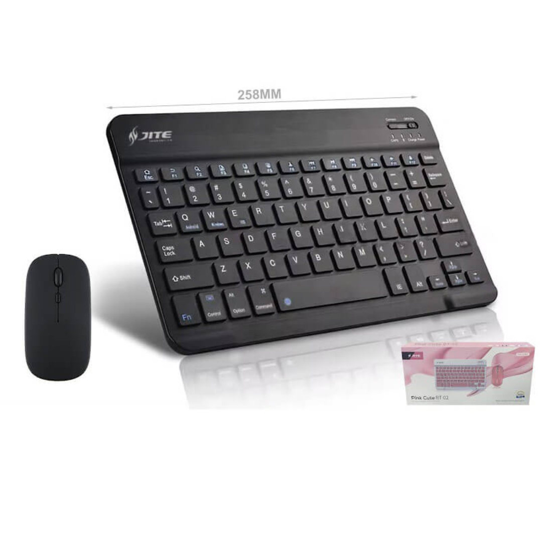 TECLADO CON MOUSE INALÁMBRICO BT-02