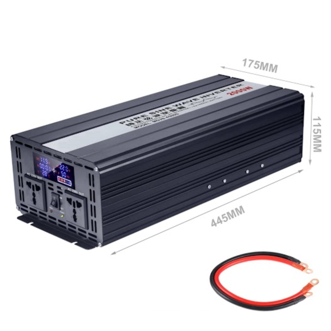 INVERSOR DE ONDA PURA ZXB-24V-2000W