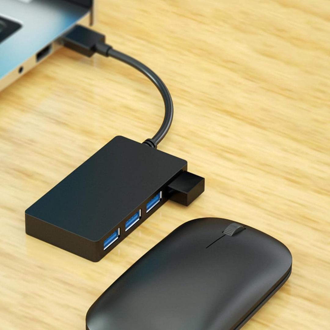 ADAPTADOR DE DATOS DE ALTA VELOCIDAD CON DIVISOR DE 4 PUERTOS USB 3.0 HUB 3.0 4USB