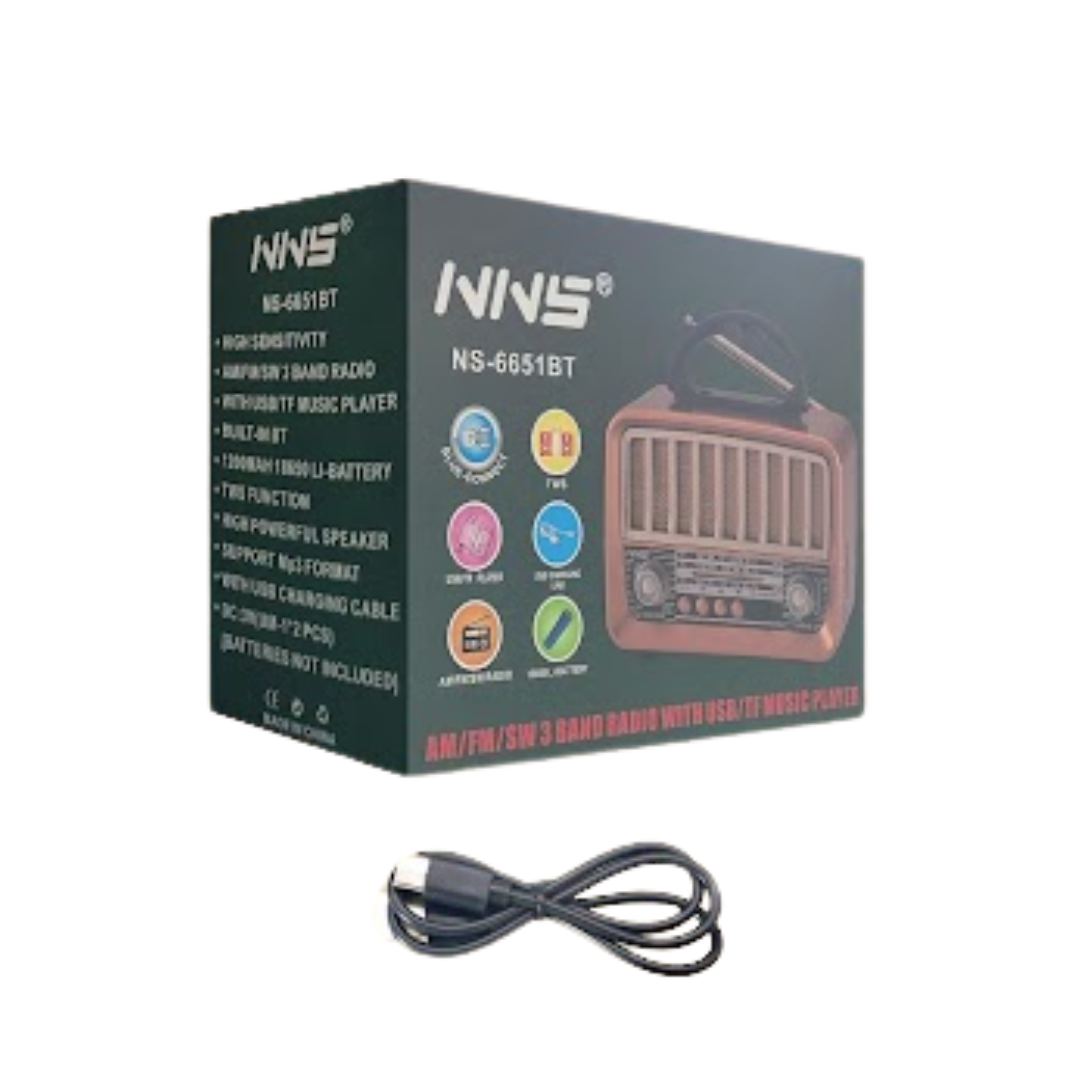 RADIO VINTAGE NS-6651BT