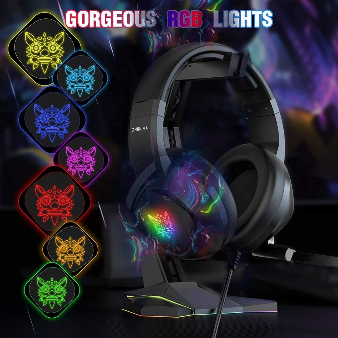 AURICULARES PARA JUEGOS ONIKUMA K19