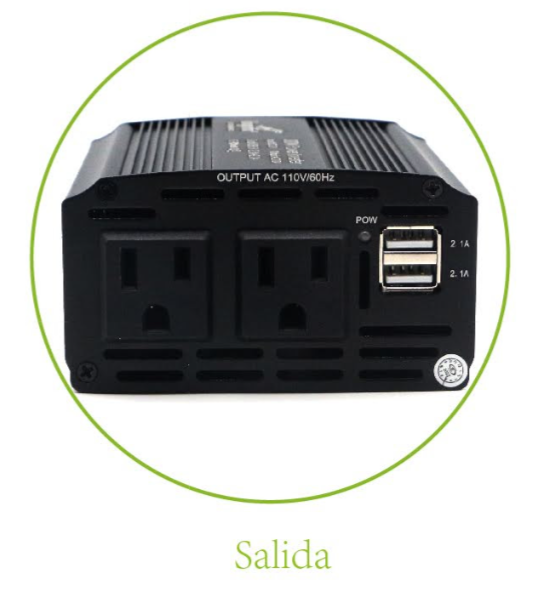 INVERSOR DE CORRIENTE 300W-2C