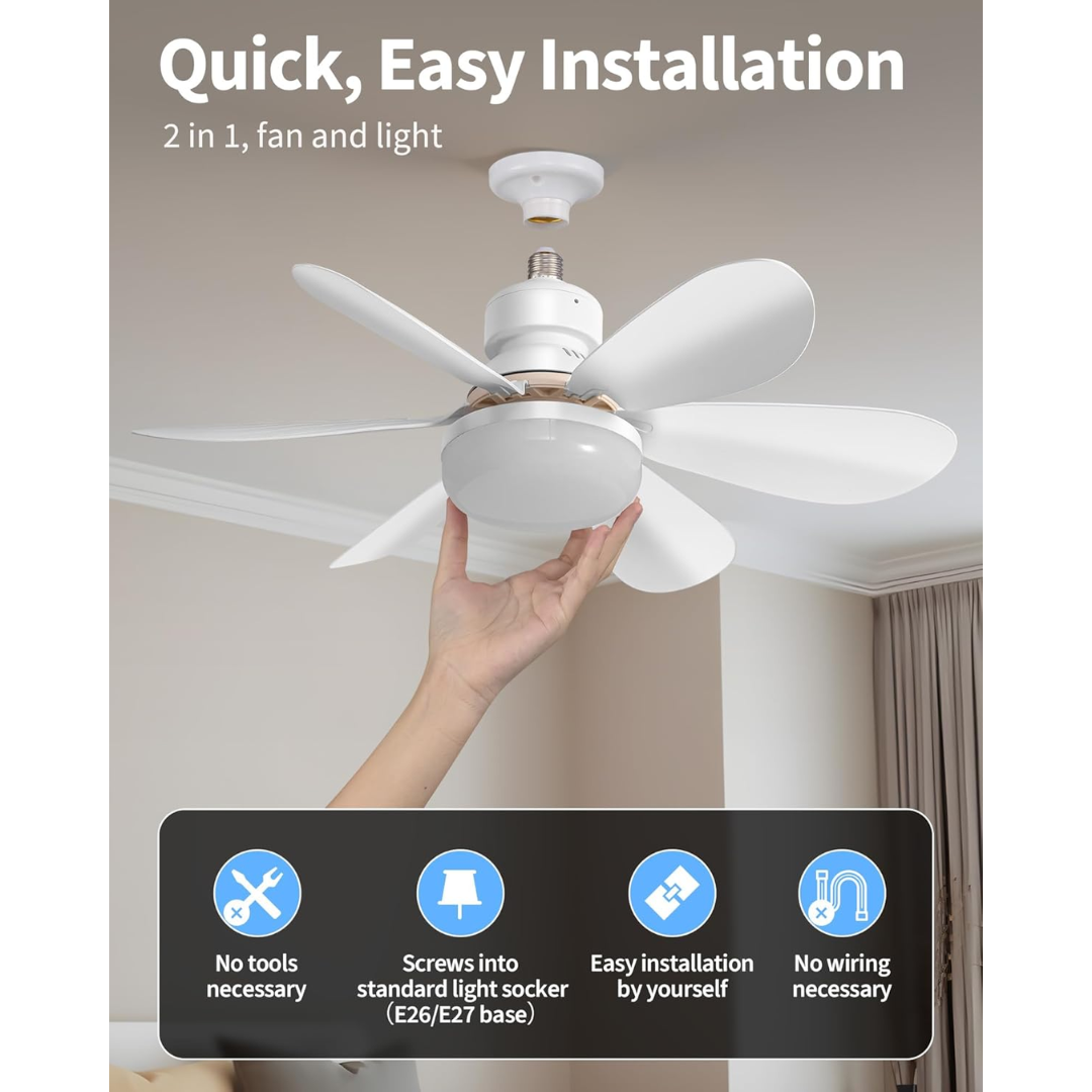 LÁMPARA VENTILADOR FSD-L01