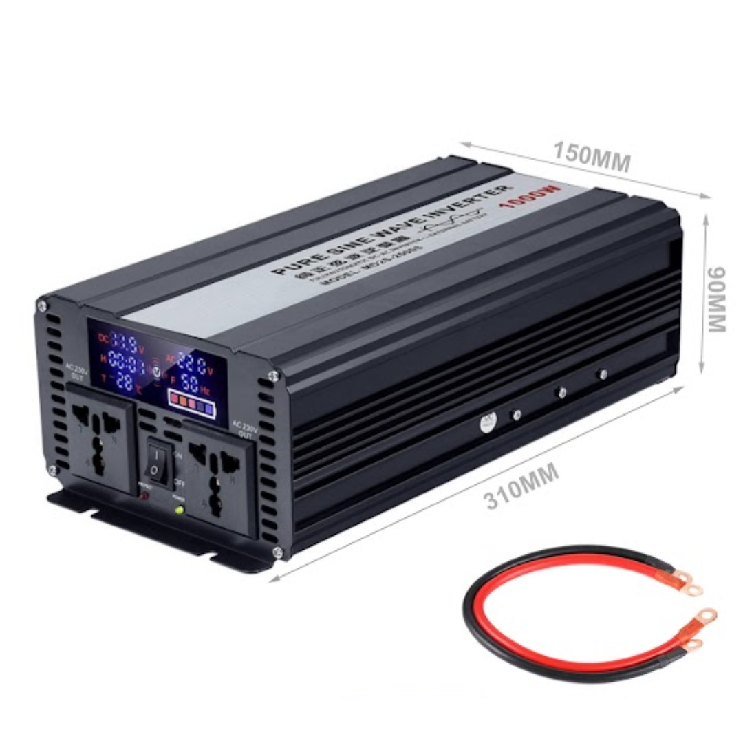 INVERSOR DE ONDA PURA ZXB-24V-1000W