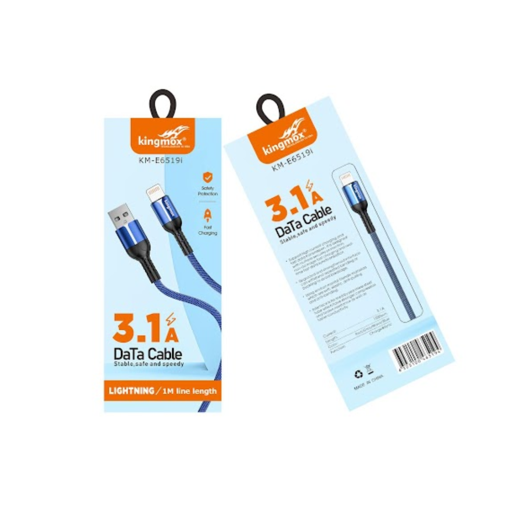 CABLE USB A LIGHTNING DE 1M KM-E6519I