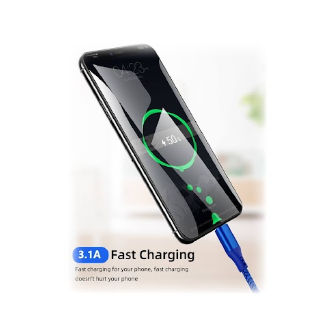 CABLE USB A USB TIPO C DE 1M KM-E6519C