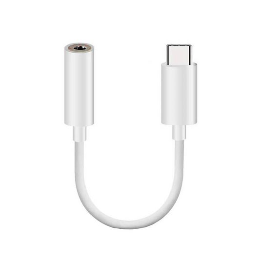 ADAPTADOR USB TIPO C A AURICULARES DE 3.5 MM JH-022