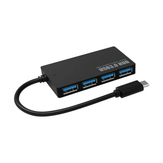 ADAPTADOR DE DATOS DE ALTA VELOCIDAD CON DIVISOR DE 4 PUERTOS USB 3.0 C3.1