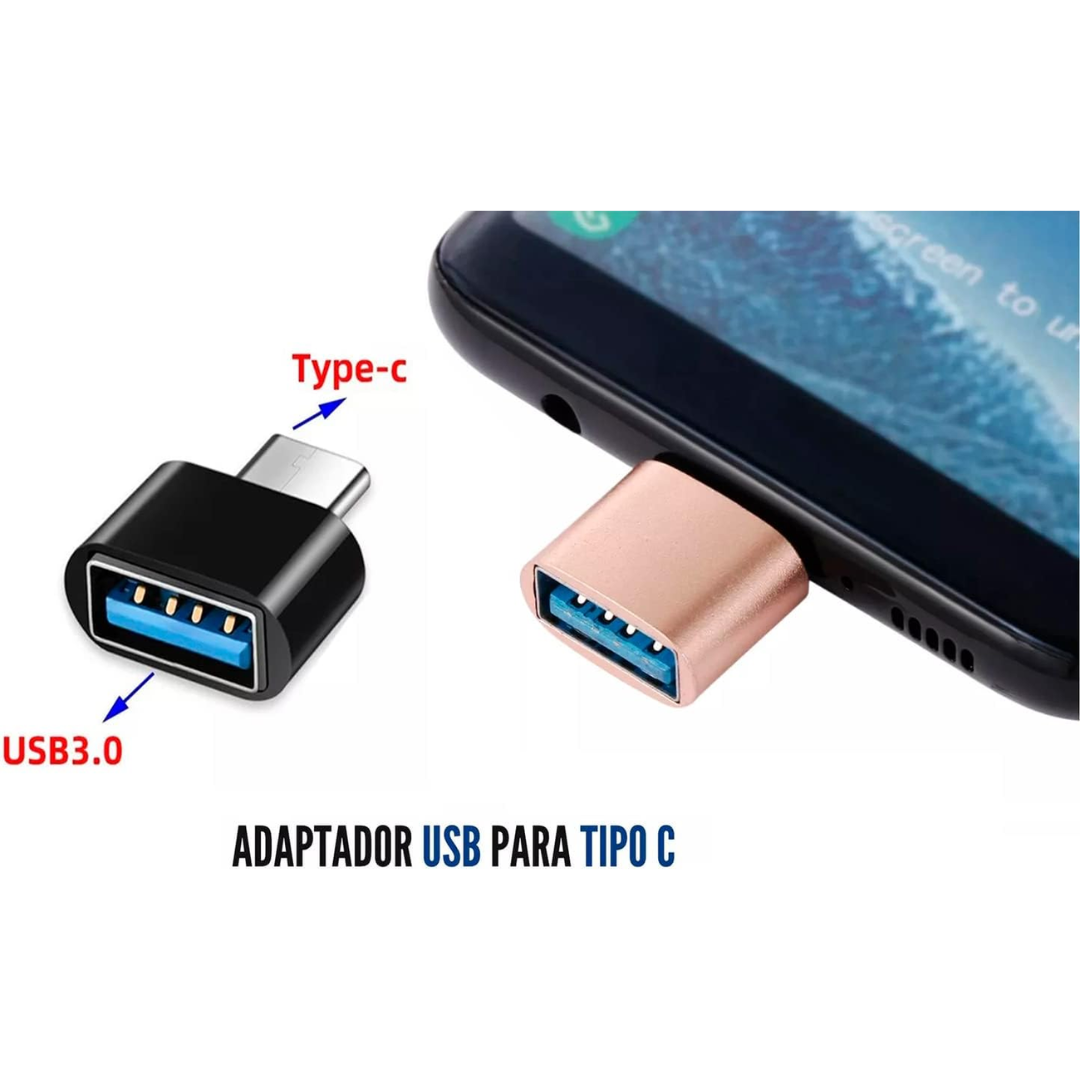 ADAPTADOR MICRO USB A USB TIPO C DSY-9519M
