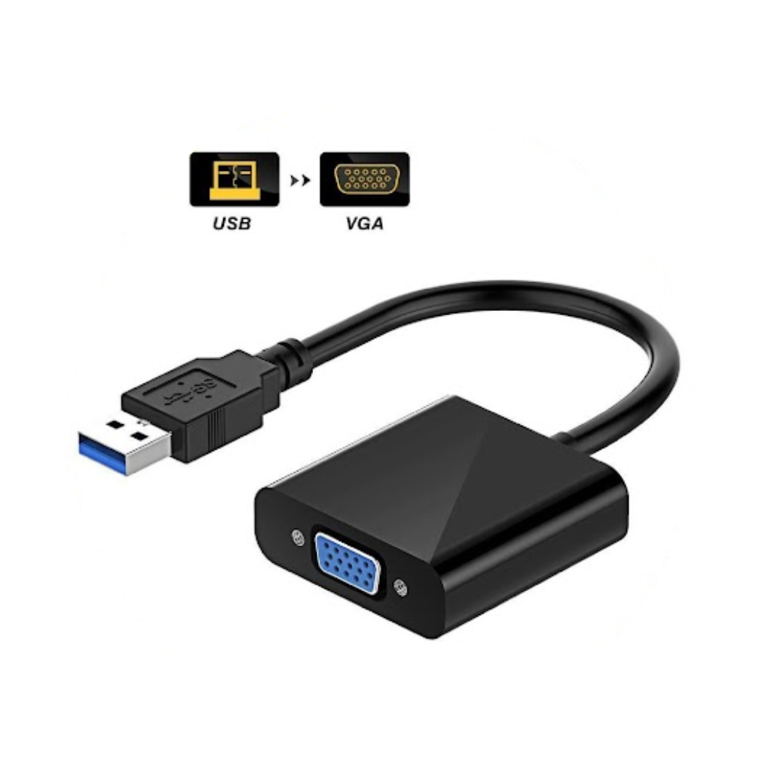 ADAPTADOR USB 3.0 A VGA UTV-01