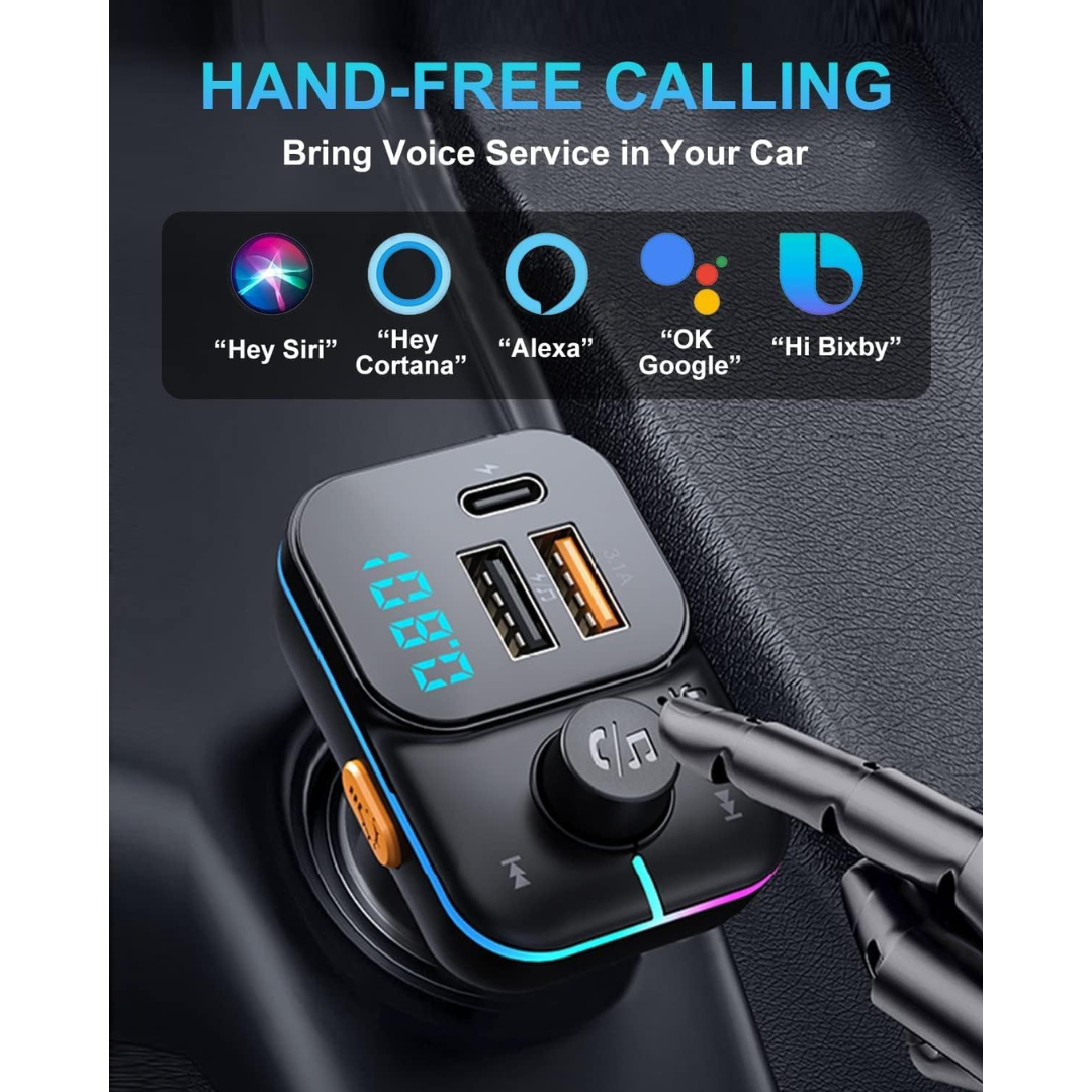 TRANSMISOR BLUETOOTH PARA AUTO C24