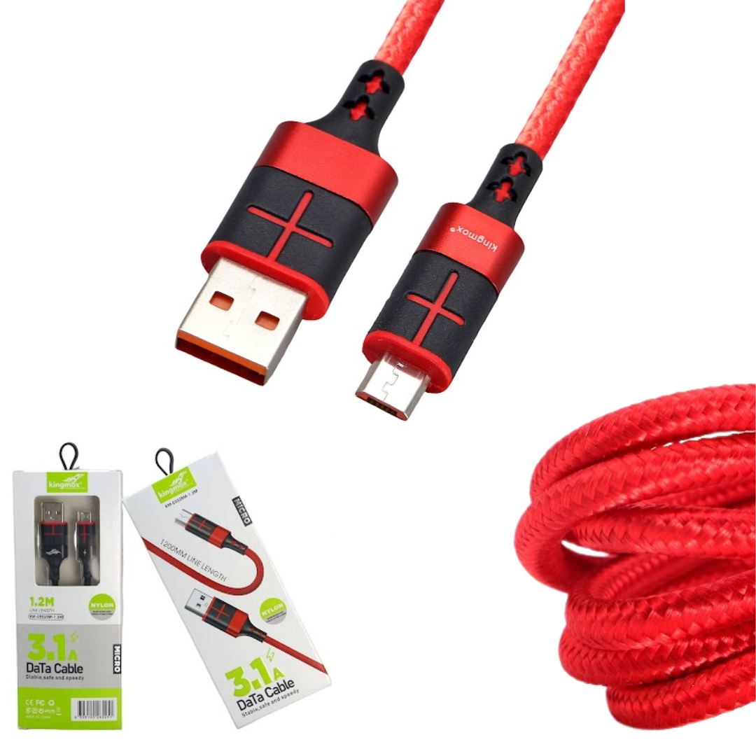CABLE USB A MICRO USB DE 1.2M KM-E6525M-1.2M