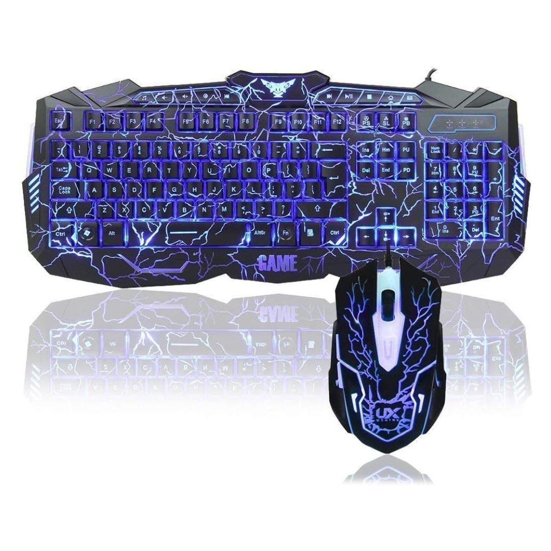TECLADO CO MOUSE PARA JUEGOS V100