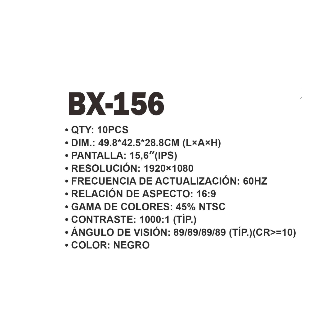 PANTALLA PORTÁTIL BX-156