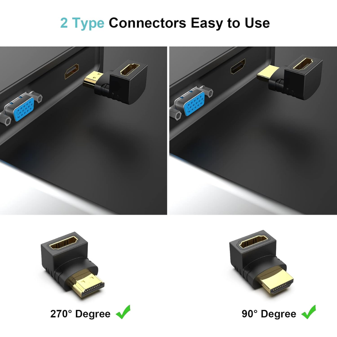 ADAPTADOR HDMI EN FORMA DE “L” HD-01